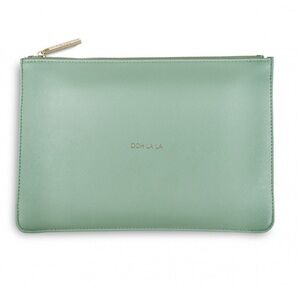 Katie Loxton London Mint Green Clutch